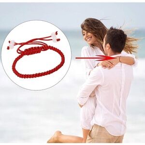 Red Hand String Adjustable Protection Bracelet